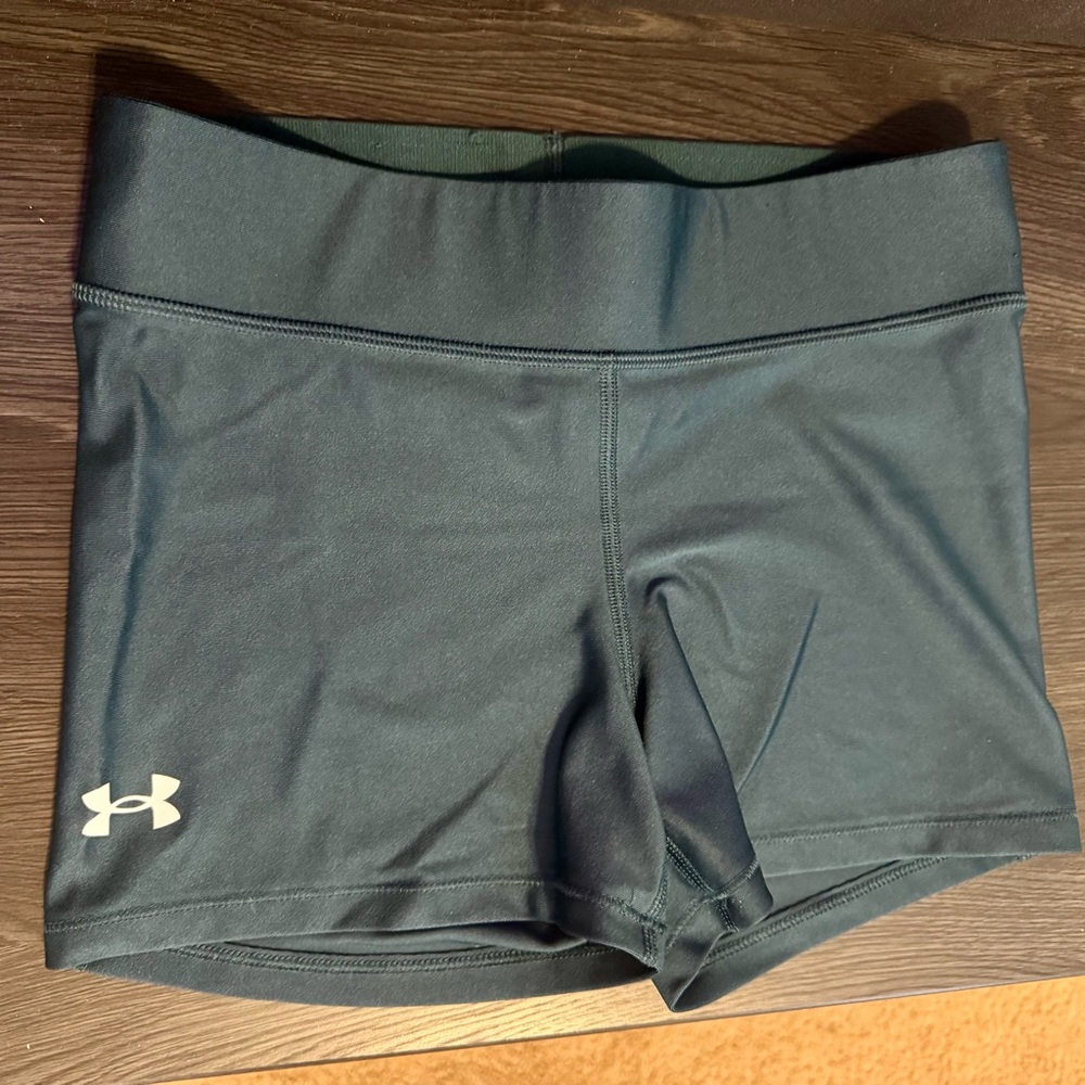 Under Armour Women's Dark Cyan Athletic Shorts